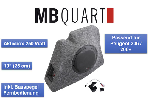 Box subwoofer attivo quart - subwoofer, mb