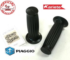 COPPIA MANOPOLE PIAGGIO CIAO SC - R - PRIMA SERIE - VECCHIO TIPO NERE