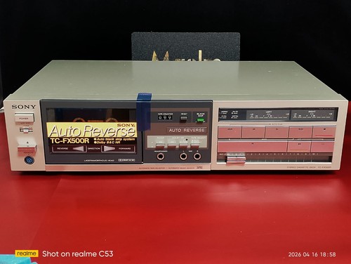 Sony fx500r stereo - stereo, deck