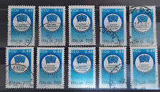 ITALIA 1991 lotto di 10 francobolli usati Giovani incontrano l'Europa come foto