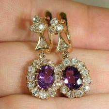 Natural Amethyst 3Ct Oval Cut