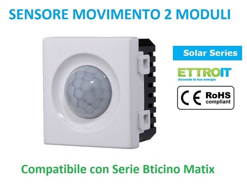 Sensore movimento 2 moduli - sensore,