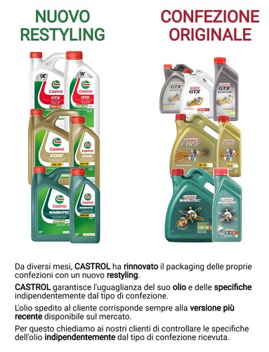 Olio motore castrol power - olio,