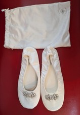 Verre Bridal Ballet Slippers