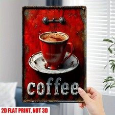 Vintage Coffee Metal Sign