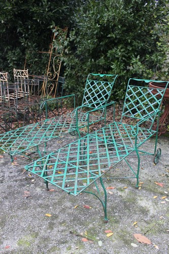 Coppia sdraio 900 in ferro - in,
