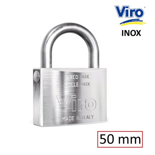 Lucchetto fai viro inox - lucchetto,