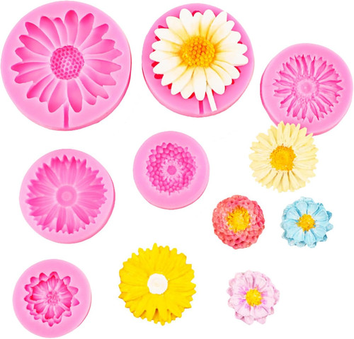 Set stampi silicone - stampi, fiore