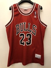 Maglia Michael Jordan 23 Chicago Bulls Champion Jersey Size Adult Large (L) Nba