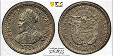 1904 PCGS MS63 - PANAMA -