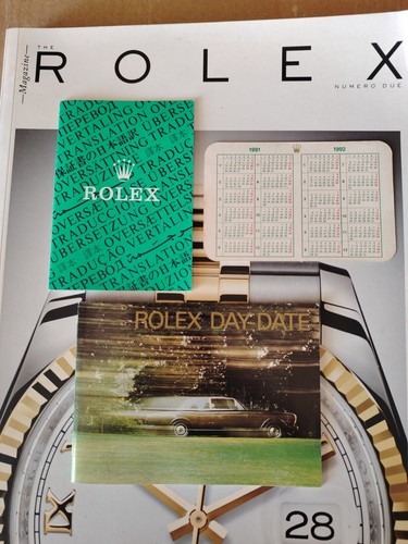 Libretto rolex day date - rolex, 1991
