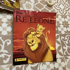 ALBUM FIGURINE PANINI IL RE LEONE 1994 INCOMPLETO -6 FIGURINE COME DA FOTO