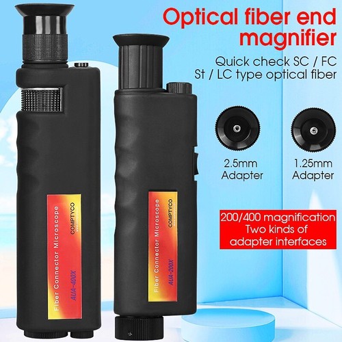 Microscopio ispezione fibra