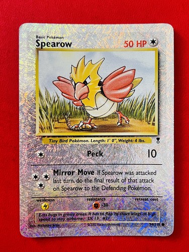Lotto carte pokemon spearow - carte,