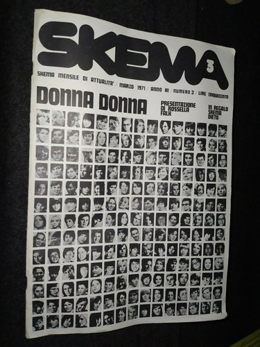 Skema marzo 1971 - 3/marzo, edizioni