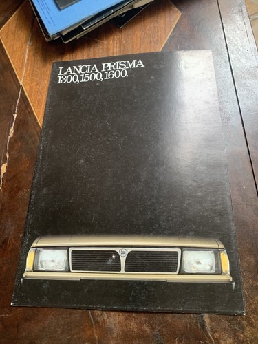 Depliant auto vintage lancia - auto,