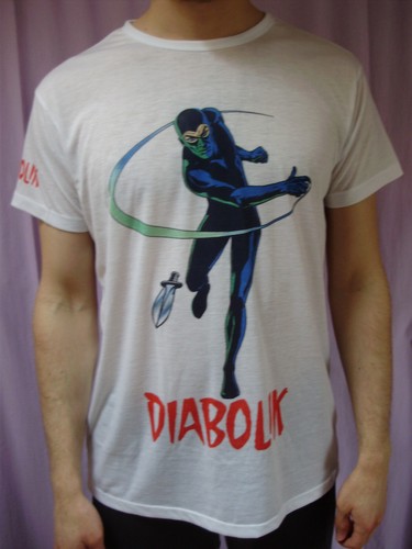 Diabolik fumetto maglia - diabolik,