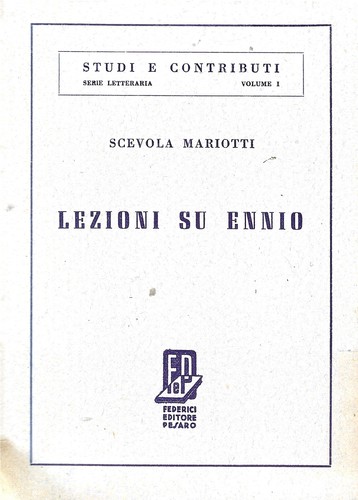 Lezioni ennio - lezioni, su