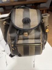 Zaino vintage fendi nero - zaino,
