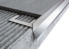 Profilo gocciolatoio per balconi e terrazze in ALLUMINIO "NOR". Lunghezza 2.7 m