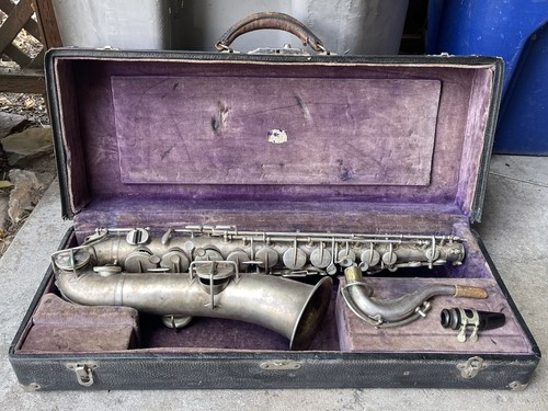 Vintage conn buescher silver - vintage, ?silver