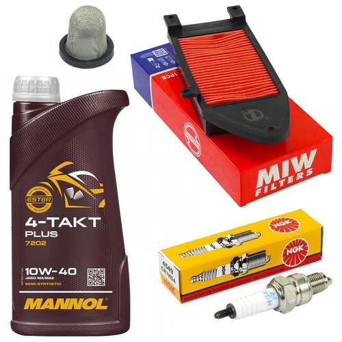 Kit candela filtro aria olio - candela,
