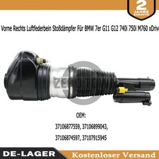 Ammortizzatore sospensione pneumatica anteriore destra per bmw serie 7 g11 g12 740i 750i m760 xdrive