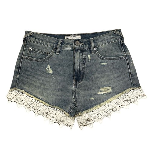 Free people pantaloncini denim - free,