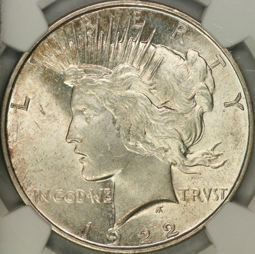 1922 dollaro della pace - dollaro, ngc