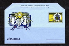 VATICANO 1980 - Aerogramma -