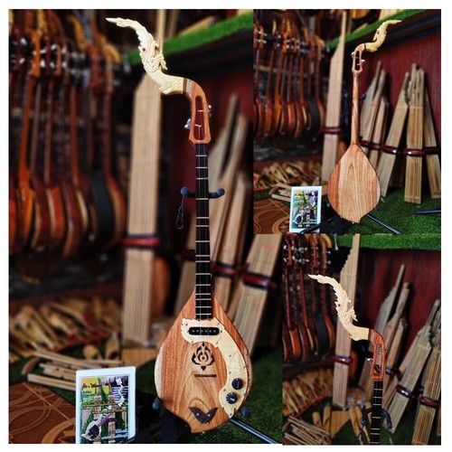 Mandolin phin thai laos head - mandolin,