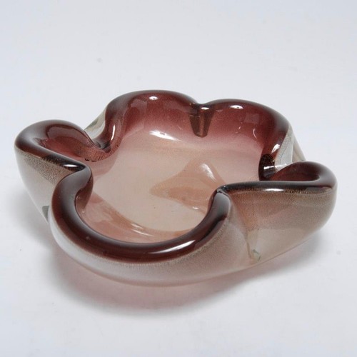 Murano glass bowl with - bowl, gold