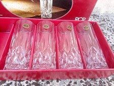 bicchieri in cristallo  set 4 pezzi RCR Opera Whisky-Set