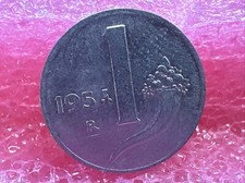 1 Lira 1954 Lire MONETA COIN