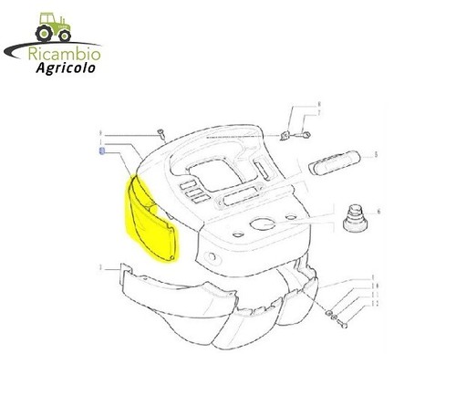 Cruscotto per trattore - , new