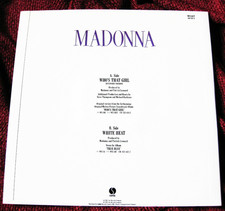 MADONNA WHO'S THAT GIRL EUROPE