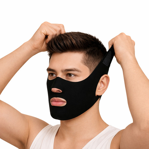 Maschera rassodante viso nera - viso,
