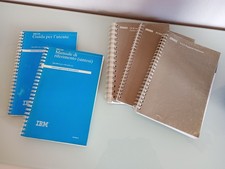 Lotto manuali utente retrocomputer ibm