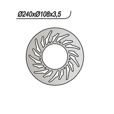 DISCO FRENO NG 837 YAMAHA DT R