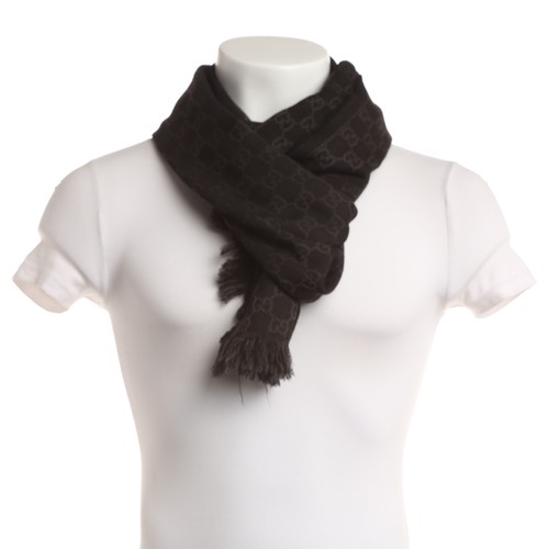 Sciarpa gucci nera - sciarpa,