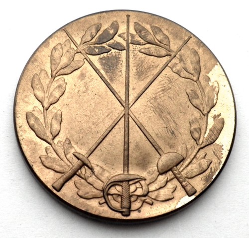 Antica scherma medaglia - medaglia, di
