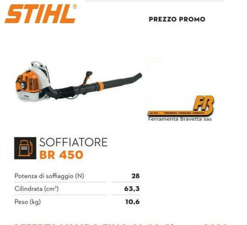 Soffiatore stihl 450 - soffiatore,