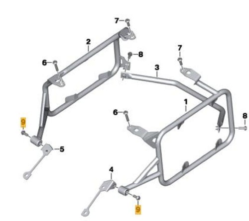 Portapacchi bmw r1200gs - portapacchi, per