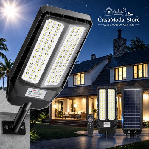 Lampione solare esterno - lampione,