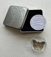 Moneta argento sciamano teschi