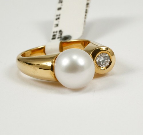 Anello 750 oro - anello, in
