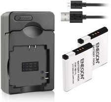 NB-11L ENEGON Batterie di ricambio (conf. da 2 pz) kit caricabatterie per Canon 