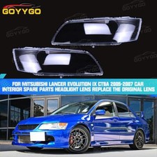 Coperchio faro auto per Mitsubishi Lancer Evolution IX CT9A 2005-2007