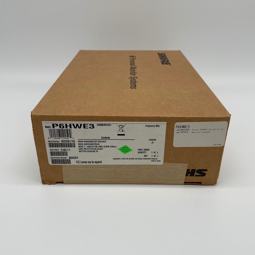 Shure p6hwe3 psm600 sistema - shure,