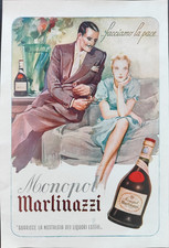 MARTINAZZI MONOPOL GRAN LIQUORE TORINO Pubblicità 1942 FACCIAMO LA PACE 1 pagina
